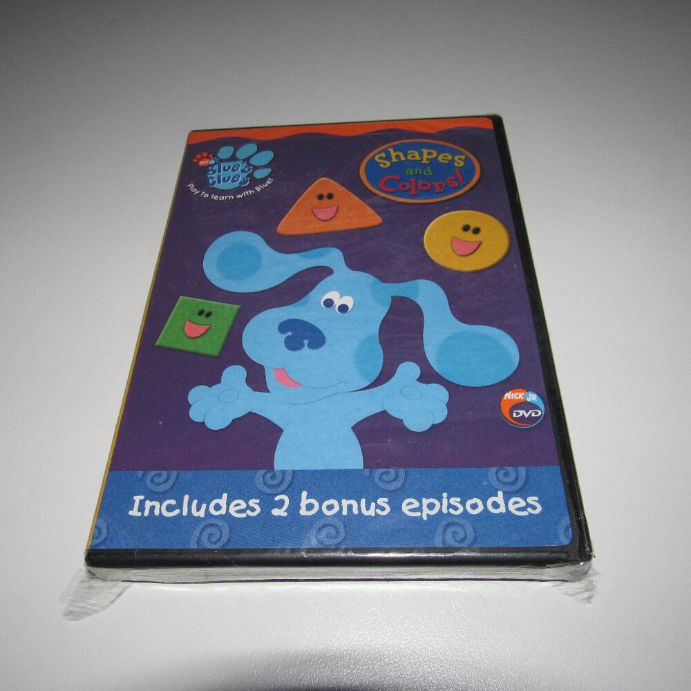 Blue’s Clues DVD – Shapes and Colors! – Nick Jr. Educational Kids Show w/ Bonus